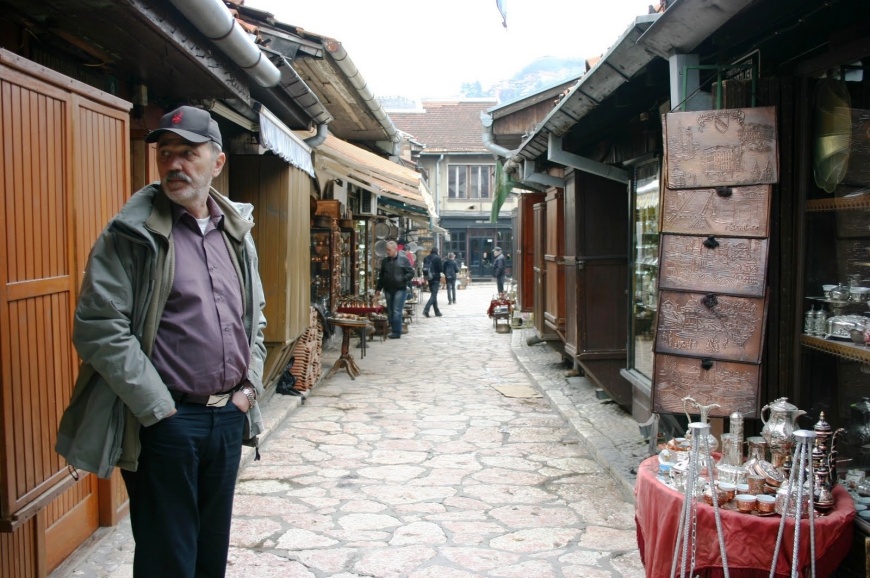 23. Don in the Sarajevo markets
